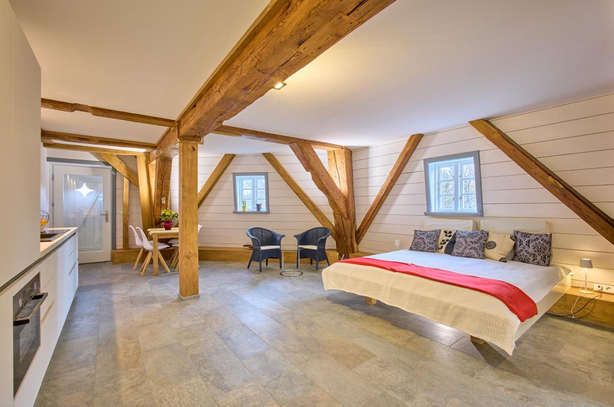 Moderne Ferienwohnungen In Einer Muehle Im Zentrum Flensburgs الغرفة الصورة
